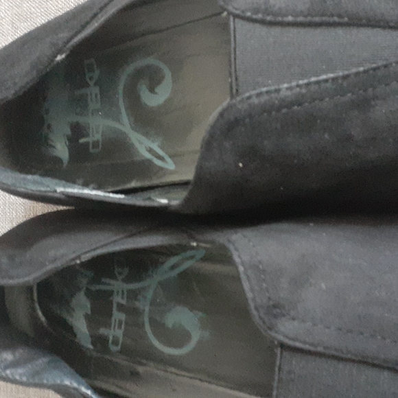 Dansko black suede slipon  loafers shoes sz 9.5 - Picture 3 of 13